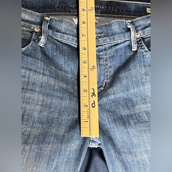 Citizens Of Humanity COH Dani Cropped Straight Blue Ankle Jeans sz 27 - Picture 10 of 15